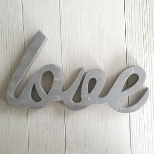 R u s t i c | Wood LOVE Sign Home Decor